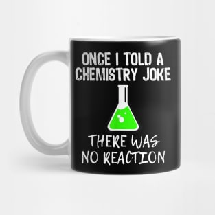 Once I Told A Chemistry Joke Funny Teacher Gift Mug